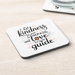 Kindness Compass-Onderzetter Bier Onderzetter