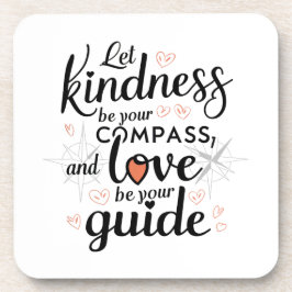 Kindness Compass-Onderzetter Bier Onderzetter