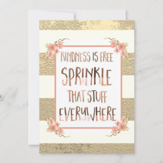 Kindness Confetti Card Bedankkaart