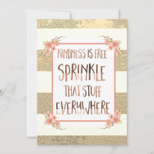 Kindness Confetti Card Bedankkaart (Voorkant)