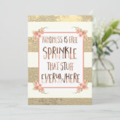 Kindness Confetti Card Bedankkaart (Staand voorkant)