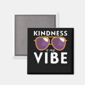 Kindness Cool Sunbril Equality Positiv Kind Magneet (Voorkant / Achterkant)