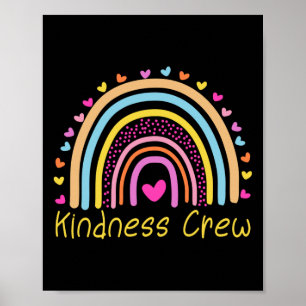 Kindness Crew Kindergarten Docent Daycare Poster