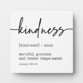 Kindness Definition Jeremiah 9:23 Christelijk Sign Fotoplaat (Voorkant)
