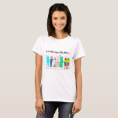 Kindness doet robots Women T-shirt (Voorkant volledig)