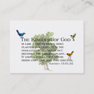 Kindness en Kingdom Whispers Visitekaartje