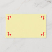 Kindness Fairy-kaarten Visitekaartje (Achterkant)