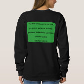 kindness fruit of the spirit sweatshirt (Achterkant)