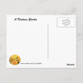 Kindness Garden Poem Briefkaart (Achterkant)