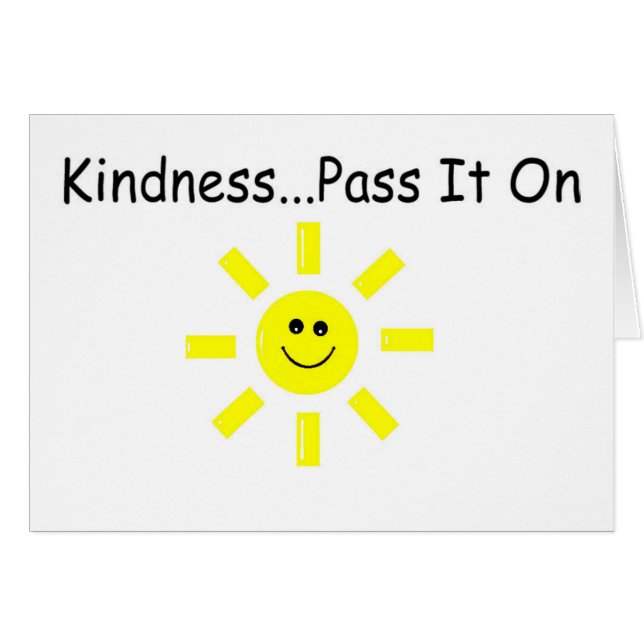 Kindness...geef het aan (Voorkant Horizontaal)