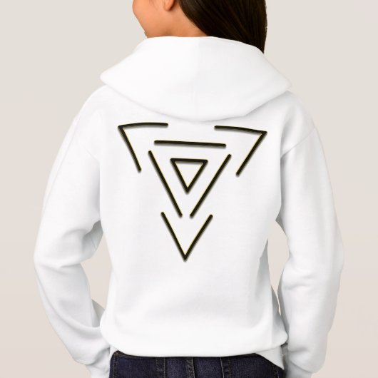 Kindness Girl's Pullover Hoodie (Achterkant)