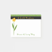 Kindness Grows Flowers Inspirerend 4 X 3 Post-it® Notes (Voorkant)