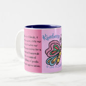 Kindness is als een Mok van een botervliegkoffie (Voorkant links)