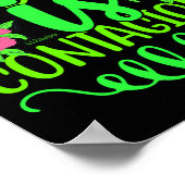 KINDNESS IS CONTAGIEUS inspirerend citaat Poster (Hoek)