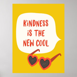 Kindness is de nieuwe kool poster