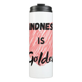 Kindness is gouden thermosbeker