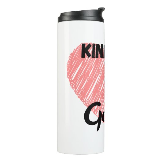 Kindness is gouden thermosbeker (Gedraaid links)