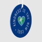 Kindness is het nieuwe coole citaat ornament (voorkant)