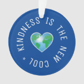 Kindness is het nieuwe coole citaat ornament (voorkant)