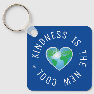 Kindness is het nieuwe coole citaat sleutelhanger