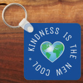 Kindness is het nieuwe coole citaat sleutelhanger (Voorkant)