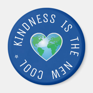 Kindness is het nieuwe coole wereldbol van de prij magneet
