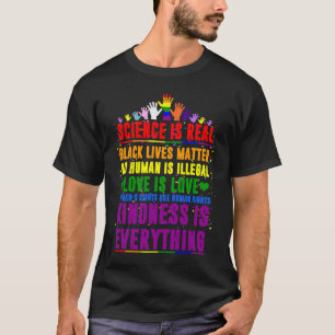 Kindness is IEDEREEN Echte liefde is Lov T-shirt