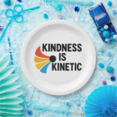 Kindness is Kinetic Papieren Bordje (Feest)