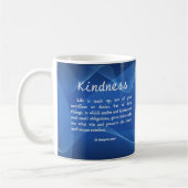 Kindness is leven koffiemok (Links)