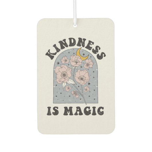 Kindness is Magic  Flowers Luchtverfrisser (Voorkant)