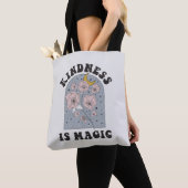 Kindness is Magic  Flowers Tote Bag (Dichtbij)