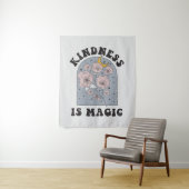 Kindness is Magic Flowers Wandkleed (In situ)