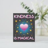 Kindness is magisch Inspirerend regenboog Briefkaart (Staand voorkant)