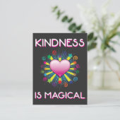 Kindness is magisch Rainbow Star-Inspirerend Briefkaart (Staand voorkant)