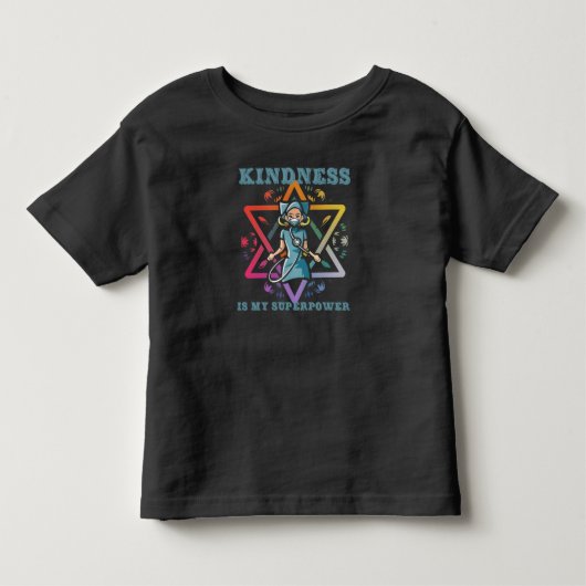Kindness is Mijn Superpower Kinder Shirts (Voorkant)