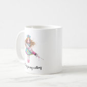 Kindness Is My Calling – Nurse Mug Koffiemok (Voorkant links)