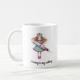 Kindness Is My Calling – Nurse Mug Koffiemok