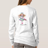 Kindness Is My Calling – Nurse T-shirt (Achterkant)