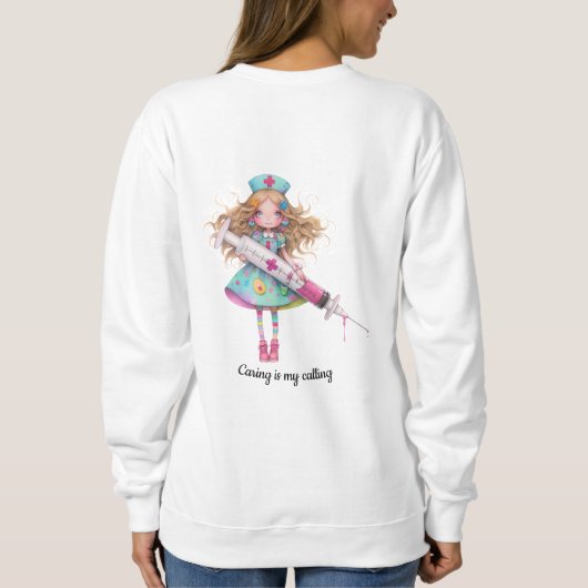 Kindness Is My Calling – Nurse Trui (Achterkant)