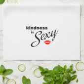 Kindness is Sexy keukenhanddoek (Gevouwen)