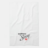 Kindness is Sexy keukenhanddoek (Verticaal)