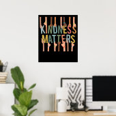 Kindness is van belang voor de integratie van anti poster (Thuiskantoor)