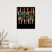 Kindness is van belang voor de integratie van anti poster (Keuken)