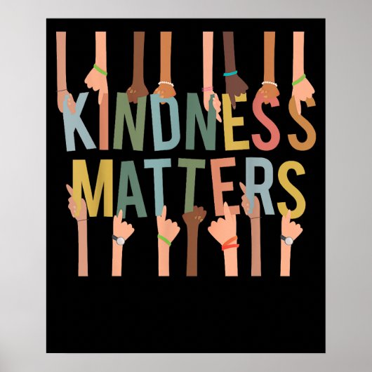 Kindness is van belang voor de integratie van anti poster (Voorkant)