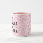 Kindness is zo Gangster Tweekleurige Koffiemok (Center)