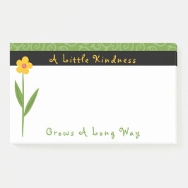 Kindness kweekt bloemen Inspirerend 10 x 6 Post-it® Notes
