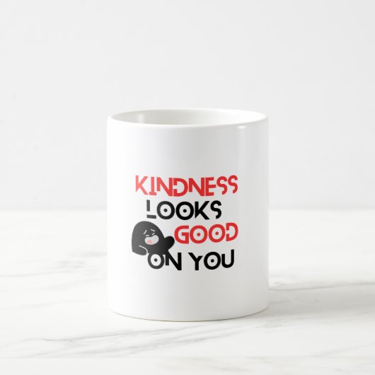 Kindness Looks Good On You Mug Koffiemok (Center)