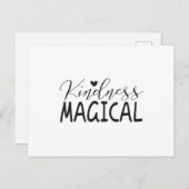 Kindness magisch briefkaart (Voorkant / Achterkant)