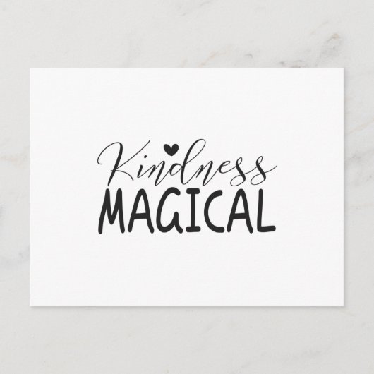 Kindness magisch briefkaart (Voorkant)