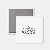 Kindness magisch briefkaart magneet (Voorkant / Achterkant)